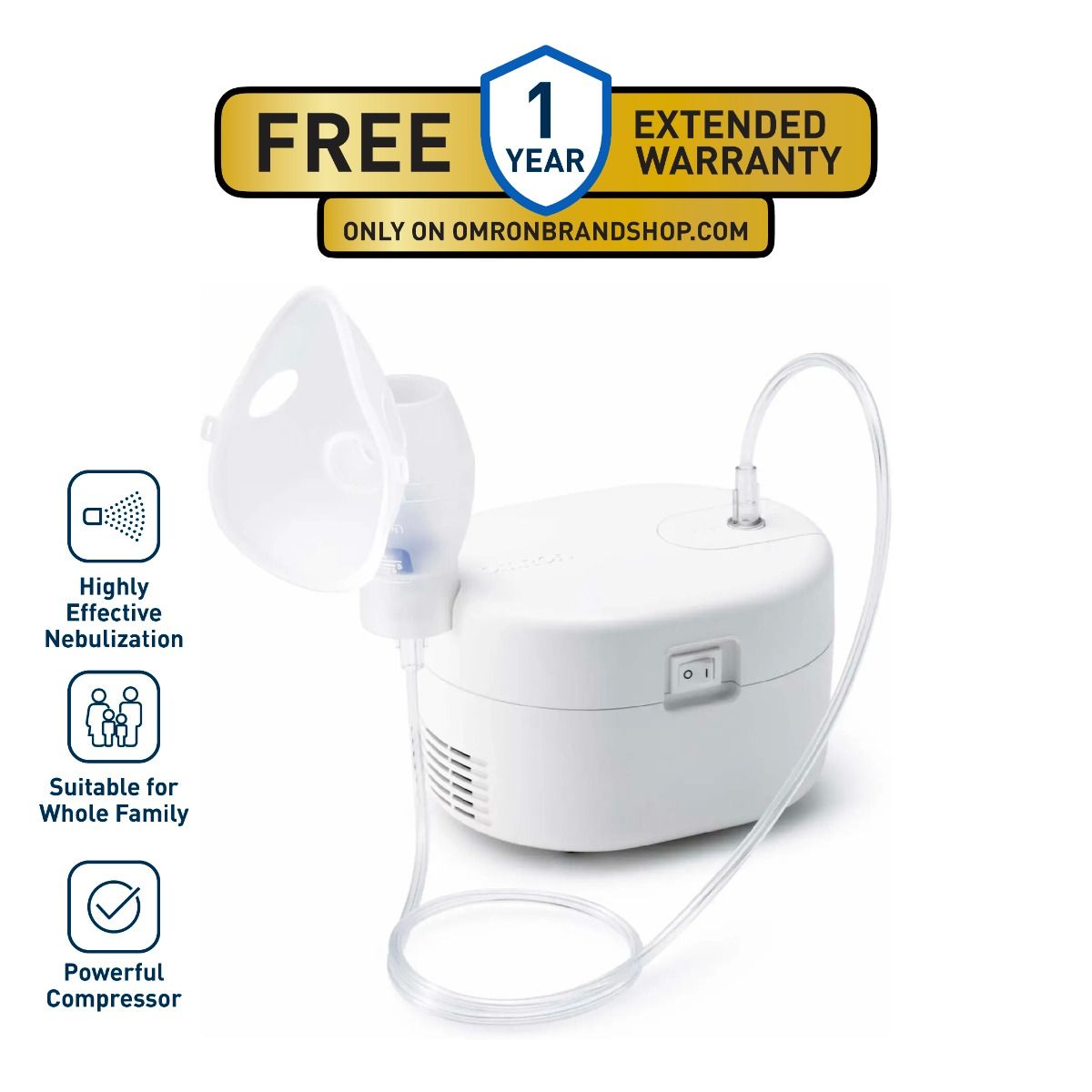 OMRON NE-C106-AP Compressor Nebulizer