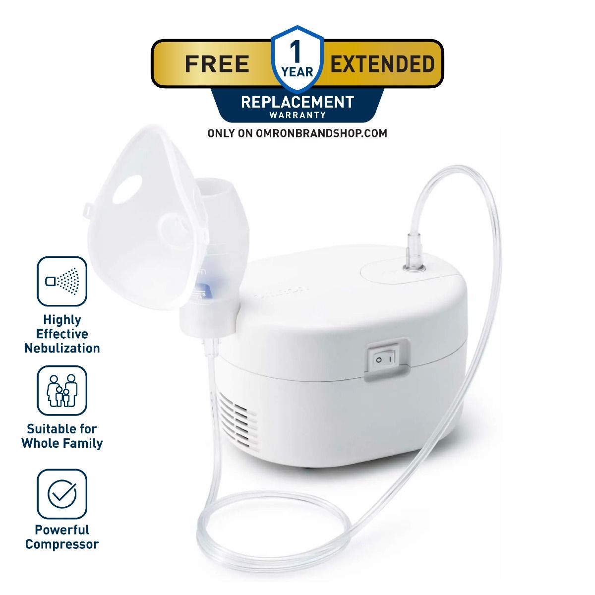 OMRON NE-C106-AP Compressor Nebulizer