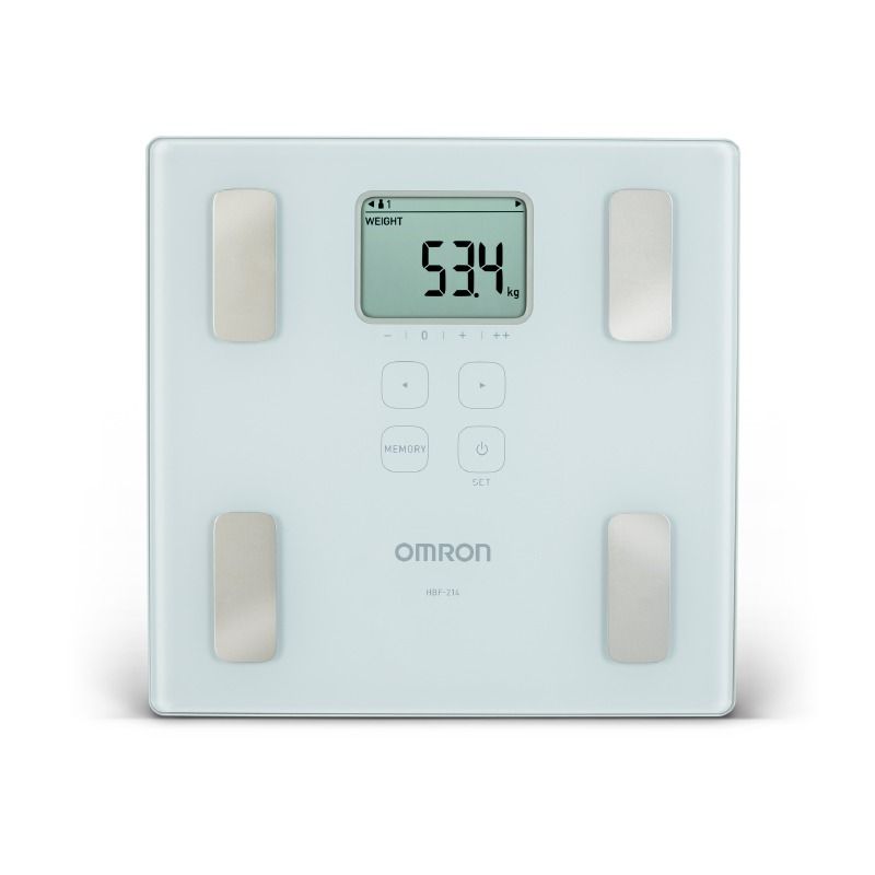 Omron HBF-214-AP Body Composition Monitor with Body Fat & BMI Analysis
