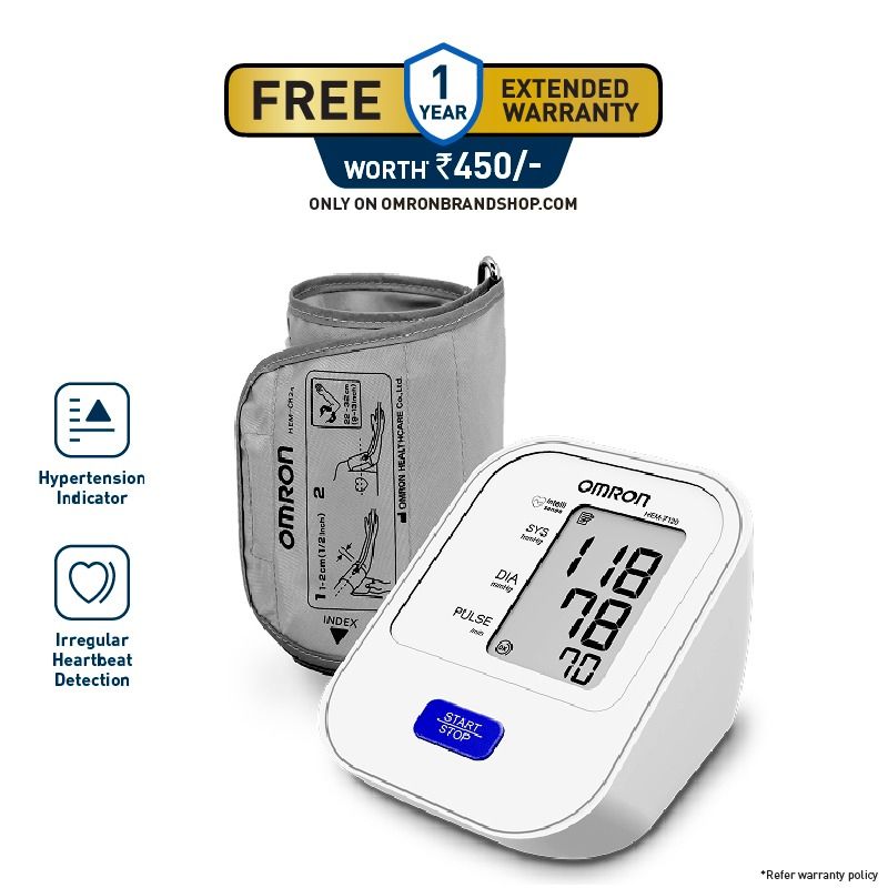 Omron HEM-7120-AP with Body Movement Detection & Irregular Heartbeat detection