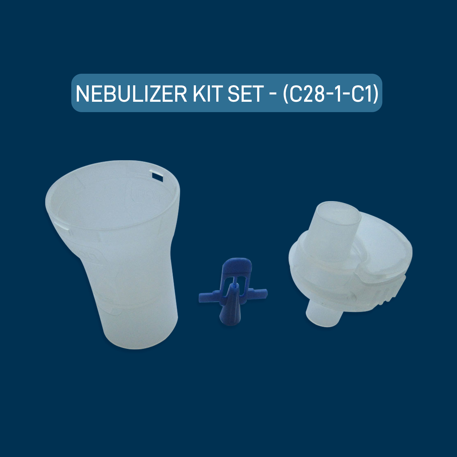 NEBULIZER KIT SET (C281C1) Omron Healthcare