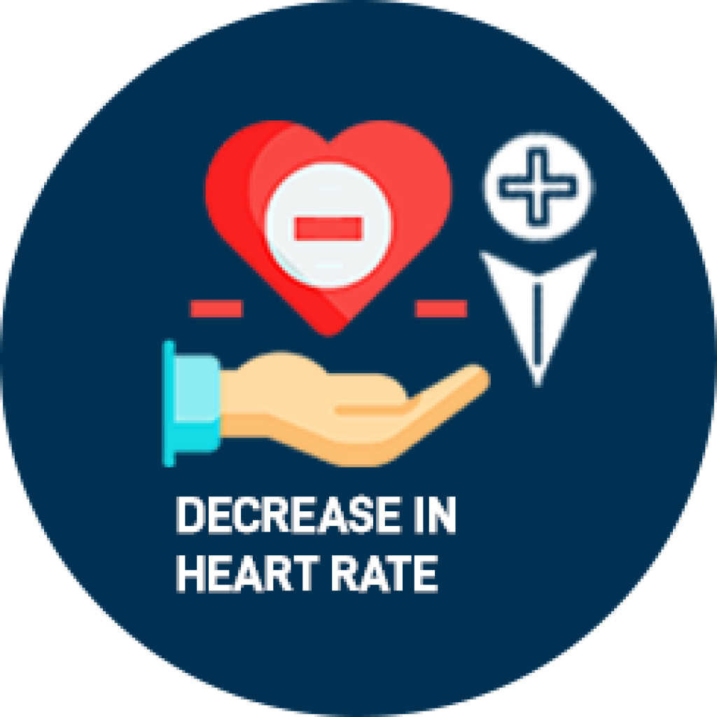 decrease in heart rate Omron Healthcare