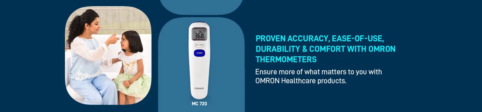 thermameter banner desktop v2 1536x358 1 Omron Healthcare