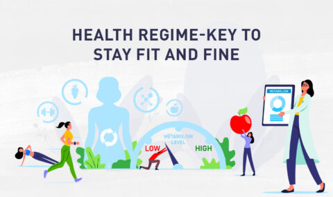 Health Regime-Key to Stay Fit and Fine