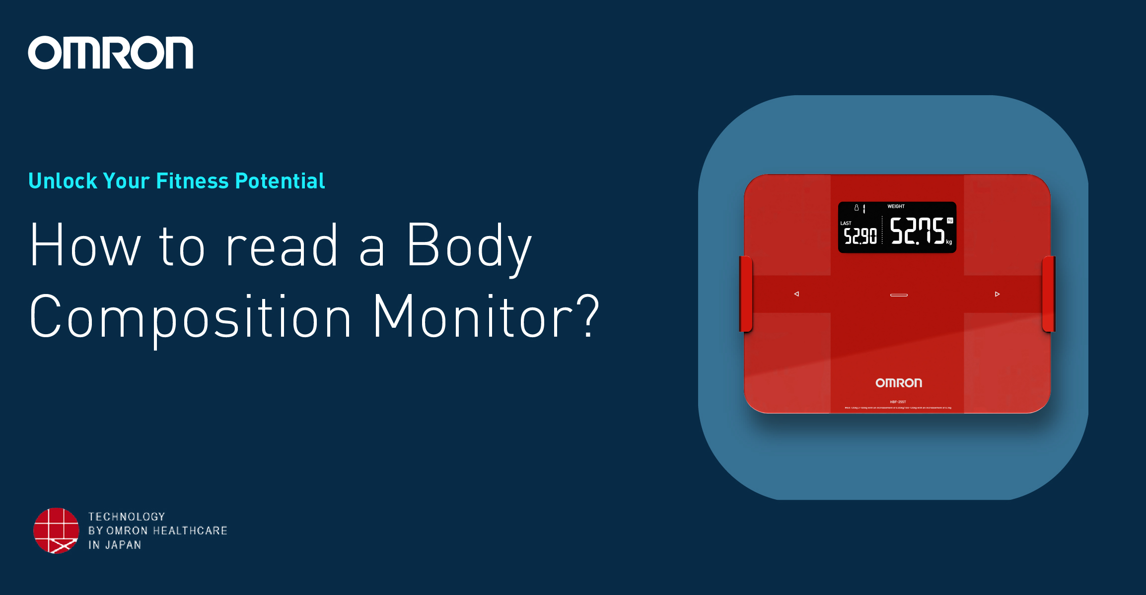 Omron Body Fat Reading Monitor with Scale