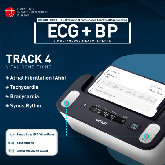 Omron Complete Consolidates and Simplifies Home ECG and Blood