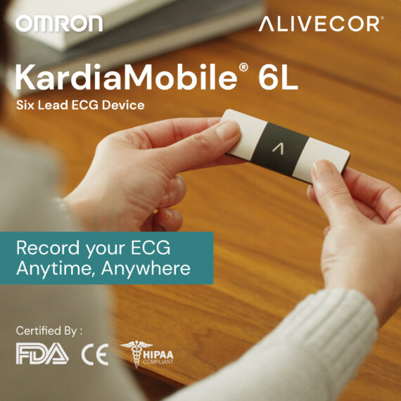 Alivecor - Kardia Mobile, Six-Lead Portable ECG Device