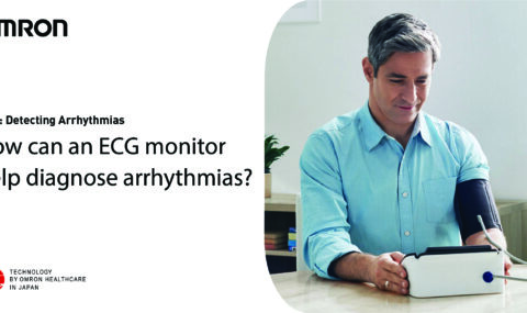 How can an ECG monitor help diagnose arrhythmias?