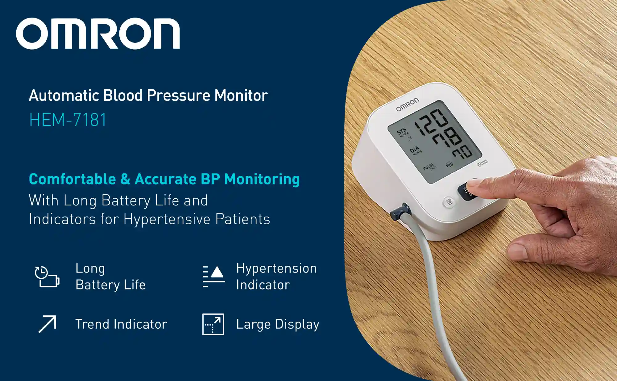 HEM 7181 A01 Omron Healthcare